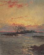 Alvan Fisher Hilo Bay oil painting artist